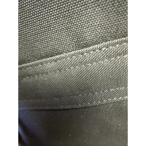 NWT Vtg Carhartt Men's 42X30 Black Bib Overalls Double Knee Duck Canvas Workwear - Picture 7 of 10